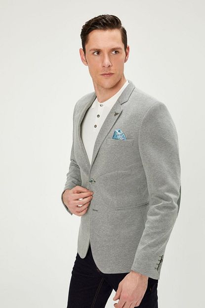 Cekmon Erkek Yesil Blazer Ceket Trendyol