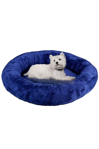 Bypet Pelus Kedi Kopek Yatagi Buyuk Boy Lacivert Pelus Kedi Minderi 65x65cm Trendyol
