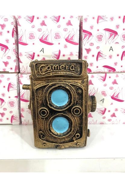 Te Home Accessories Dekoratif Ev Ofis Mobilya Metal Kamera Masa Susleri Kutulu Trendyol