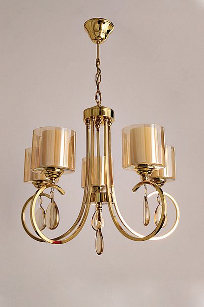Avize Carsisi Creta 5 Kollu Avize Gold Trendyol