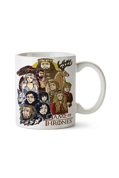 Met Design Game Of Thrones Targaryen Khal Porselen Kupa Bardak Trendyol