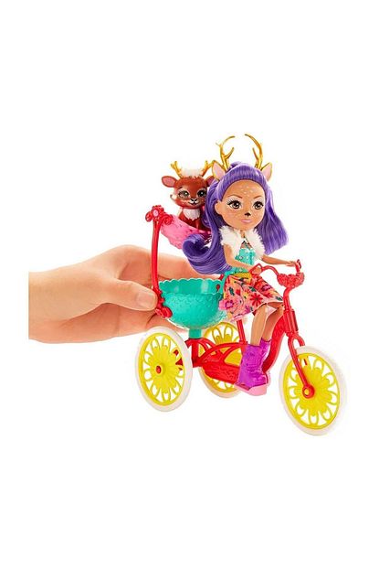 Enchantimals Bebek Ve Araci Fjh11 Bisiklet Arkadasim Boynuzlu Trendyol
