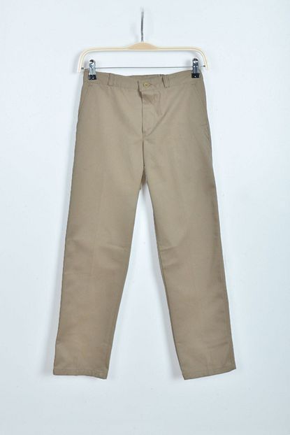 Beybee Erkek Cocuk Camel Asaf Gabardin Lastikli Okul Pantolonu Trendyol