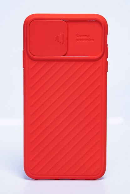 Pofhi Kirmizi Iphone 6s Plus Kamera Kapakli Telefon Kilifi Trendyol