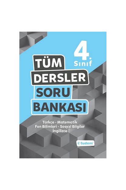Tudem 4 Sinif Tum Dersler Soru Bankasi 2020 Trendyol