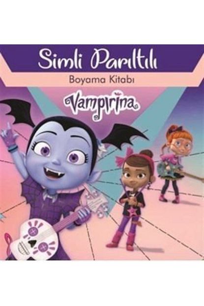 Dogan Egmont Cocuk Kitaplari Disney Vampirina Simli Pariltili Boyama Kitabi Trendyol