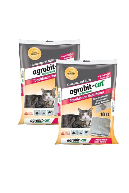 Agrobit Cat Kedi Kumu 2x10lt Kokusuz Dogal Bentonit En Iyi Kedi Bakimi Ve Fiyat Trendyol
