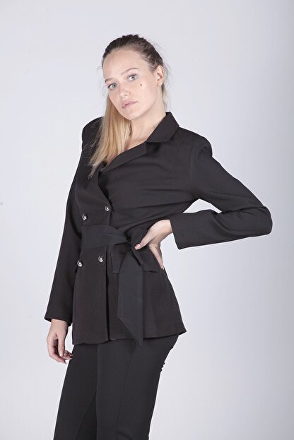 Teora Fashion Kusakli Ceket Pantolon Takim Trendyol
