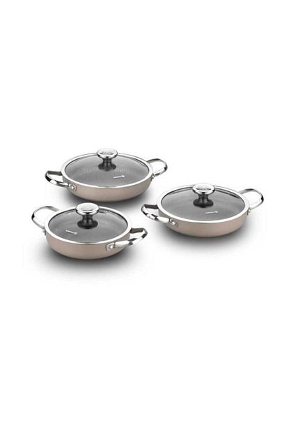 Korkmaz A1356 Zeta 6 Parca Omlet Set Bej Trendyol