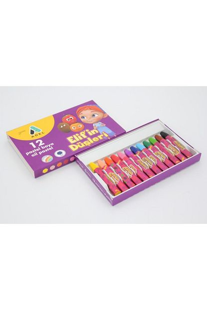 Adel Pastel Boya 12 Li Elif In Dusleri Trendyol