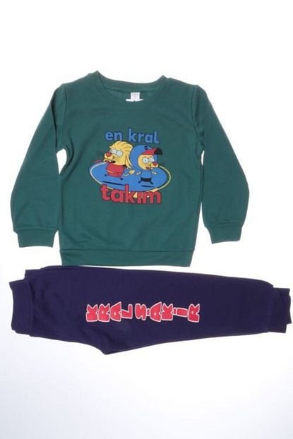 Kral Sakir Erkek Cocuk Yesil Pijama Takimi Trendyol
