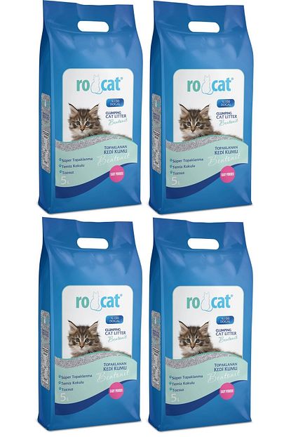 Rocat 4x5 Lt Bebek Pudrasi Kokulu Kedi Kumu Trendyol
