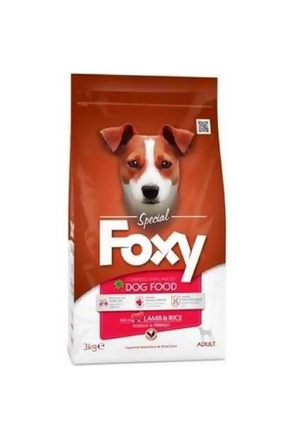 Foxy Kuzu Etli Ve Pirincli Yetiskin Kopek Mamasi 3 Kg Trendyol