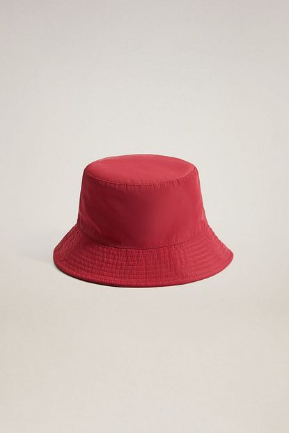 Mango Woman Kadin Kirmizi Bucket Sapka 77052904 Trendyol