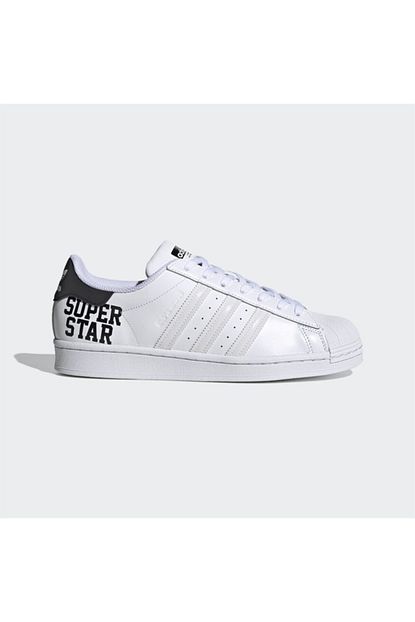 Adidas Erkek Beyaz Superstar Yuruyus Ayakkabi Trendyol