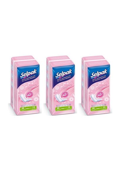 Selpak Kadin Mesane Pedi Orta Boy 12 Li Paket 3 Adet 36 Adet Ped Trendyol