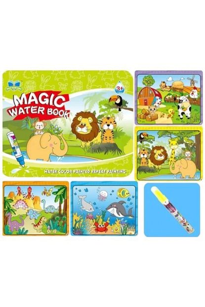 Mofy Baby Magic Water Sihirli Boyama Kitabi Orman Hayvanlari Trendyol