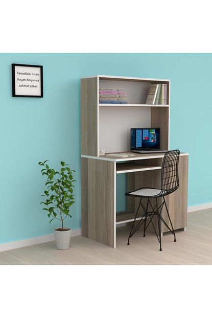 Kenzlife Bilgisayar Calisma Masasi Sanicar 145 090 60 Crd Ofis Sekreter Laptop Trendyol