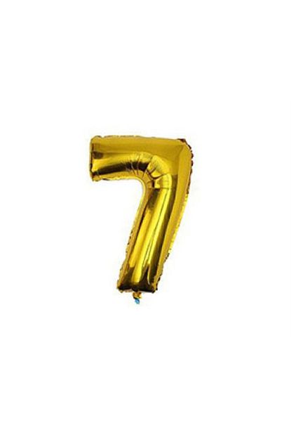 Green Rakam Sayi Folyo Balon 100cm Dogum Gunu Yas Balonu 7 Rakami Trendyol