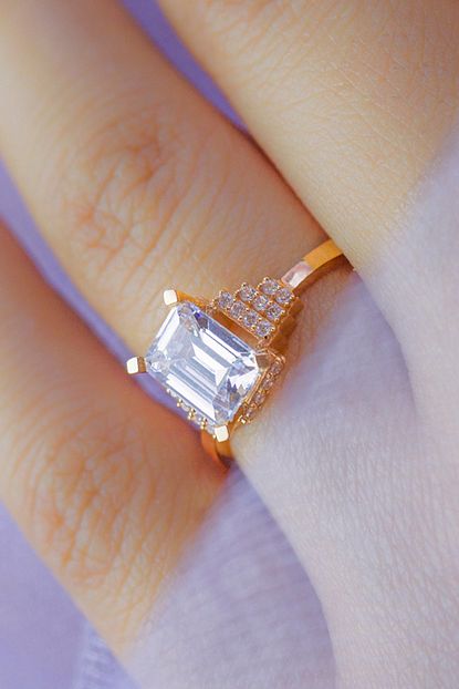 Kuban Gold Baget Tasli Altin Yuzuk Trendyol