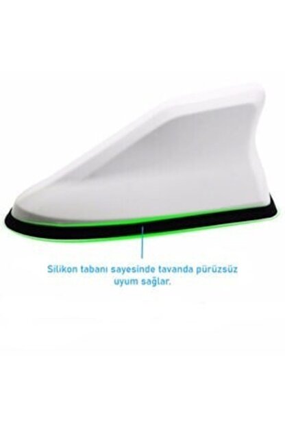 Sevenyol Renault Fluence 09 16 Uyumlu Beyaz Silikon Tabanli Kopek Baligi Shark Anten Trendyol