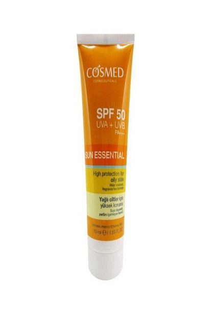 cosmed yagli ve akneli ciltler icin gunes koruyucu krem spf 50 50 ml fiyati yorumlari trendyol