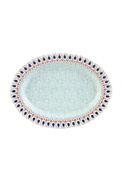 Karaca Mai Selcuklu Serisi Oval Tabak 31 Cm Trendyol