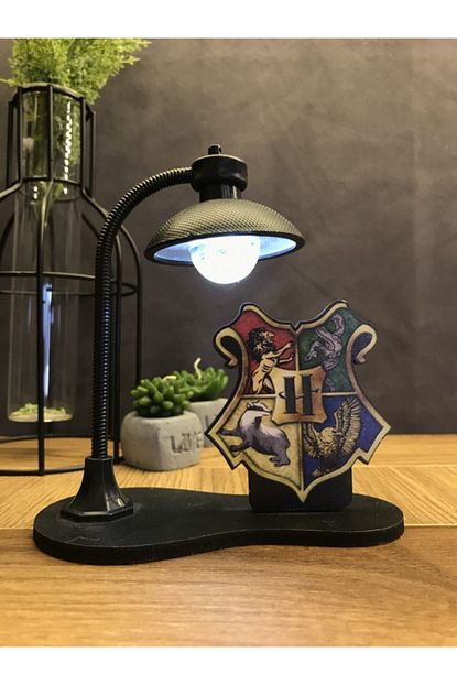 Cetin Accessories Harry Potter Hogwarts Figurlu Kitap Okuma Ve Masa Lambasi Trendyol