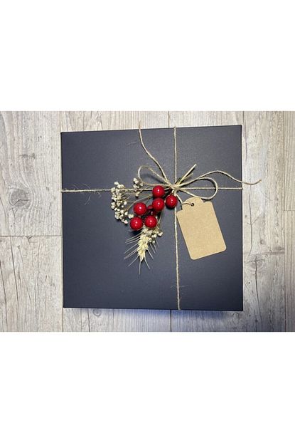 Kurkcu Dukkani Siyah Ozel Susleme El Yapimi Hediye Kutusu 23x23x11cm Trendyol