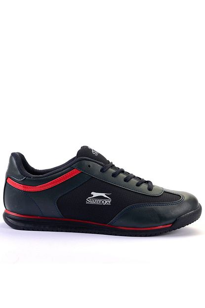 Slazenger Erkek Lacivert Kirmizi Mojo Gunluk Giyim Ayakkabi Trendyol