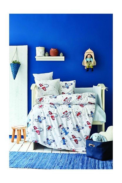 Karaca Home Airship Mavi Bebek Uyku Seti Trendyol
