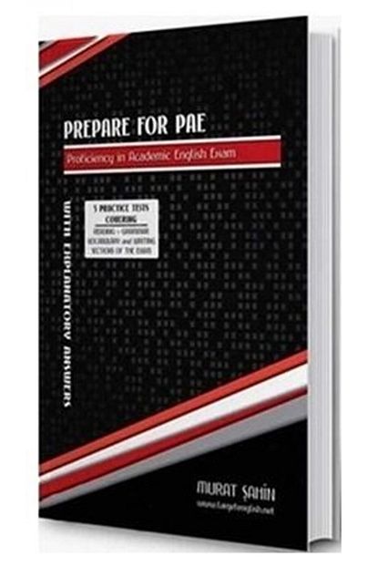 Murekkep Basim Yayin Prepare For Pae Proficiency In Academic English Exam Universite Hazirlik Sinavi Atlama Trendyol