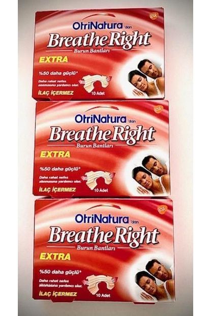 Breathe Right Burun Bandi Extra 10 Lu 3 Adet Trendyol
