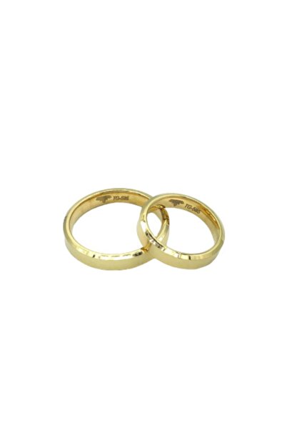 Tekin Gold 4mm Kibrit Copu Cift Alyans Trendyol