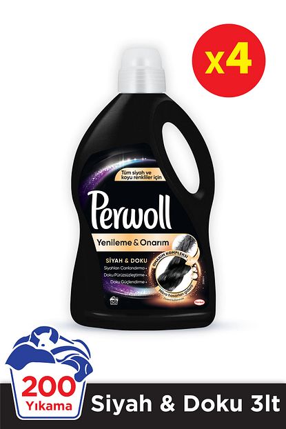 Perwoll Siyah 3 Lt 4 Lu Set Trendyol