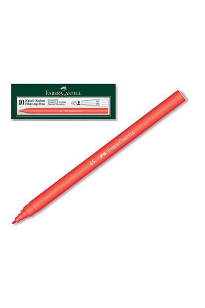 Faber Castell Kirmizi Keceli Kalem 10 Lu Trendyol