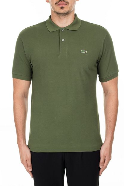 Lacoste Erkek Yesil Polo Yaka T Shirt L1212 G6k Trendyol