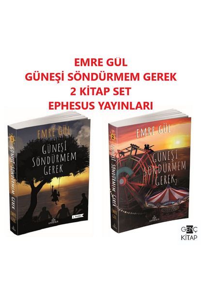 Ephesus Yayinlari Gunesi Sondurmem Gerek 2 Kitap Set Emre Gul Trendyol