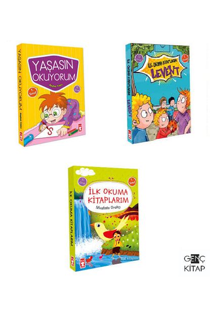 Timas Cocuk Lk Okuma Kitaplari 1 Sinif Timas 3 Set Birarada 30 Kitap Trendyol