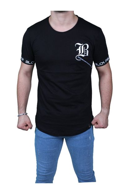Baran Collection Erkek Siyah Salas T Shirt Trendyol
