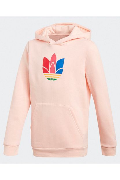 Adidas Kiz Cocuk Pembe Spor Sweatshirt Trendyol