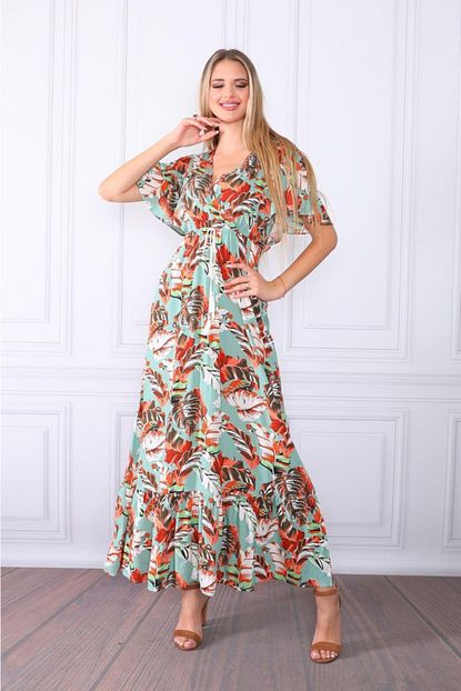 Acar Boutique Kadin Renkli Elbise Trendyol