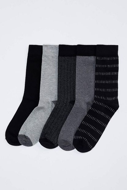 Defacto Erkek Karma Soket Corap 5 Li R8097az20au Trendyol