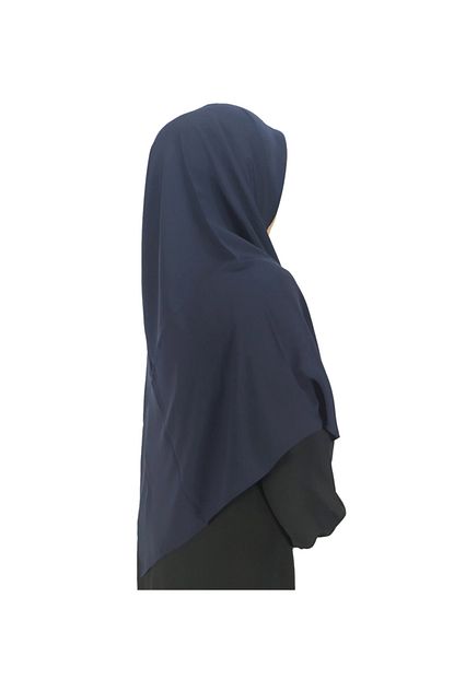 Aleyha Kadin Lacivert Renkli Medine Ipegi Buyuk Esarp 110 Cm Trendyol