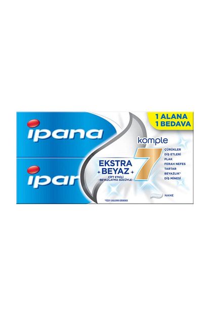 Ipana Komple 7 Beyazlik Dis Macunu 2x65 Ml Trendyol
