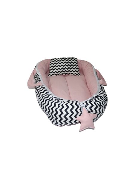 Baskaya Shopping Babynest Bebek Uyku Yatagi Ve Yastagi 100 Pamuk Trendyol