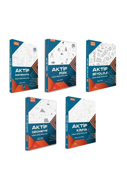 Aktif Egitim Yayinlari Yayin Denizi Tyt Aktif 0 Dan Basliyanlara Sayisal Seti Yeni 2020 Trendyol