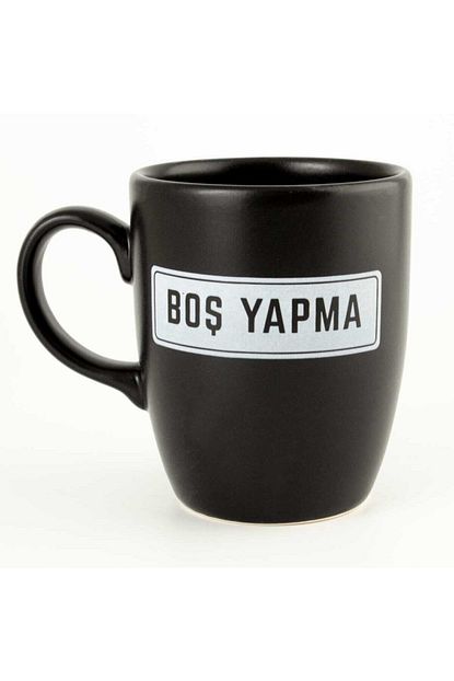 Palto Tasarim Unisex Siyah Bos Yapma Oval Tasarim Kupa Trendyol