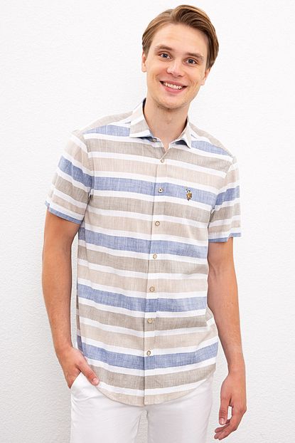 U S Polo Assn Erkek Gomlek G081sz004 000 976396 Trendyol