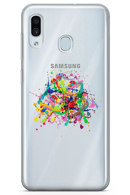 lopard samsung galaxy a40 kilif suluboya afis arka kapak koruma desenli full koruyucu fiyati yorumlari trendyol
